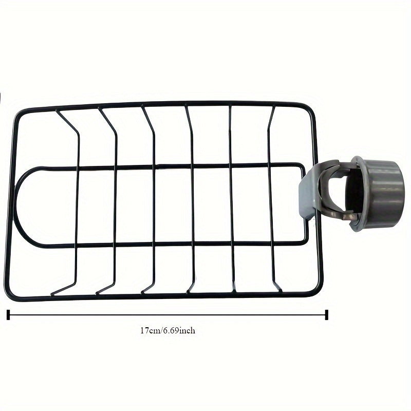 Kitchen Sink Storage Organizer for Sponges and Cloths, Durable Plastic