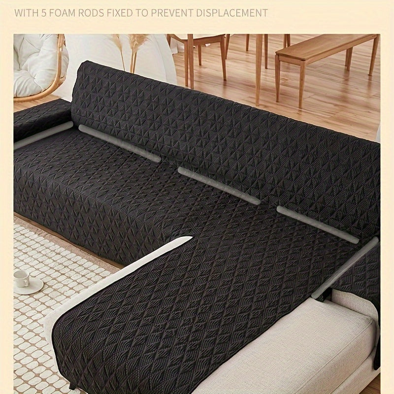 Waterproof Non-Slip Polyester Sofa Slipcover for Home and Office