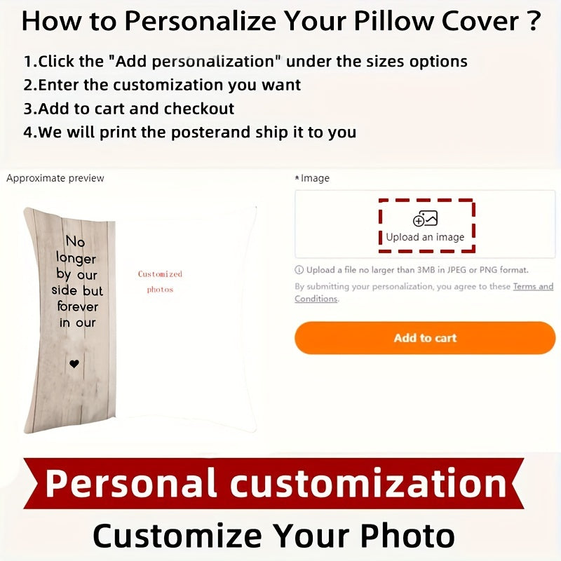 Decorative Pillow Cover Square Cushion Case 18x18 Inch Heart Design Home Decor