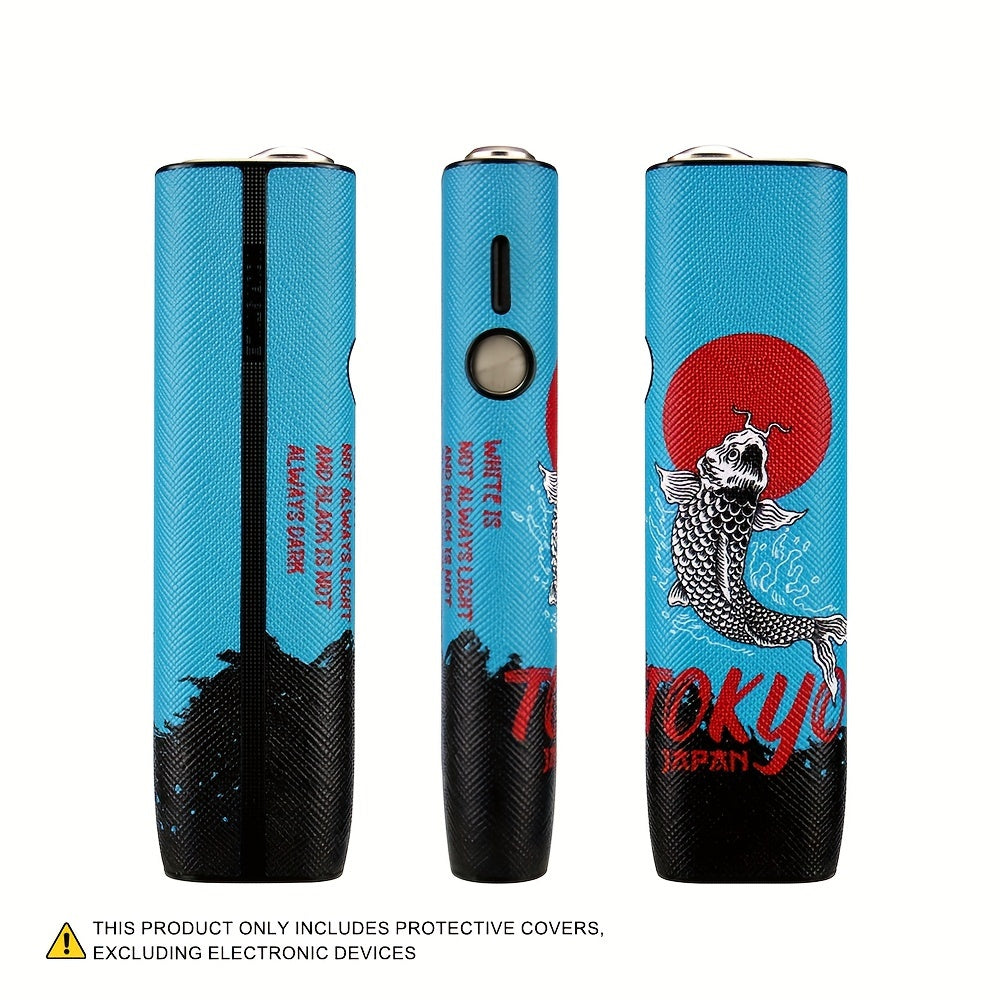 Protective IQOS ILUMA ONE Case Shock-Absorbent Plastic PU Leather Fall Protection