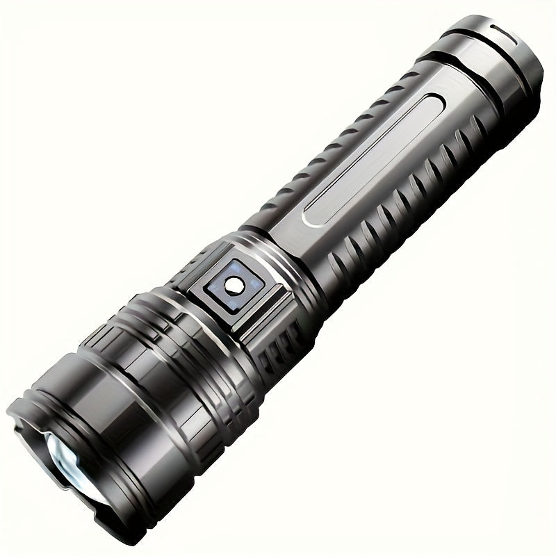 1500 Lumens LED Flashlight USB Rechargeable Zoomable COB Tail Light for Camping Hunting Outdoor