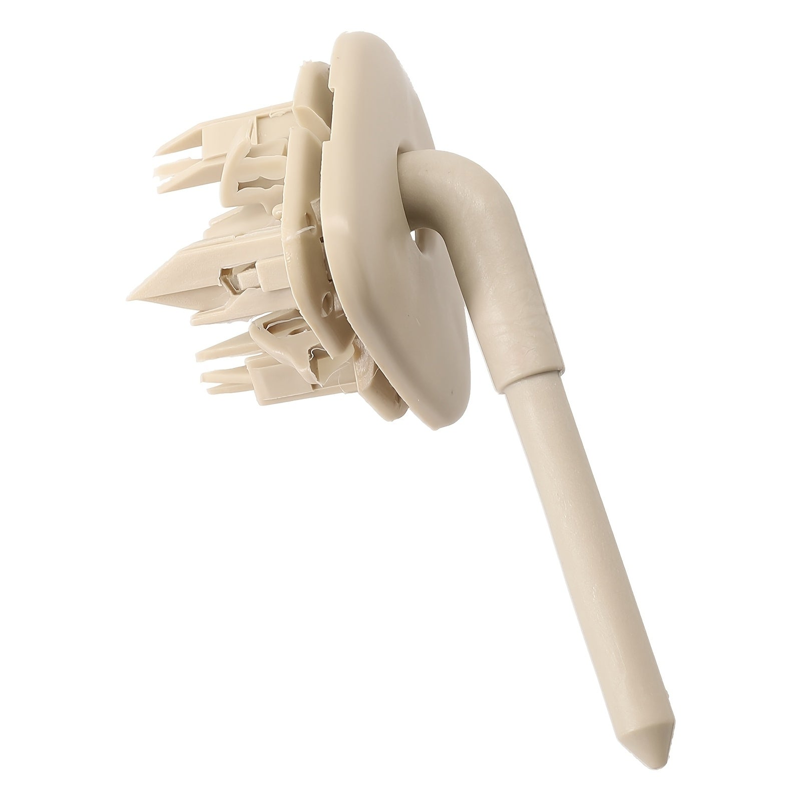 Sun Visor Clip Beige Plastic Metal Front Right for Cars Durable Easy Install