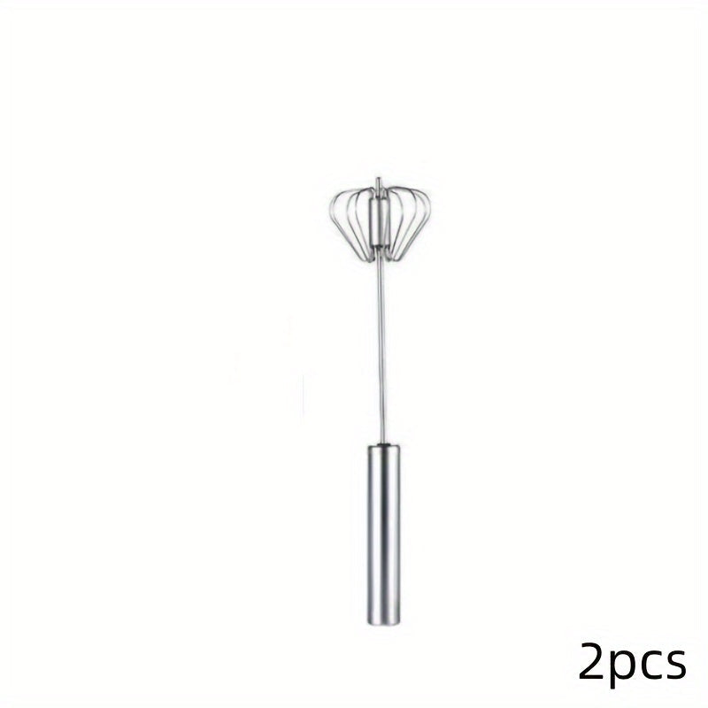 Stainless Steel Handheld Egg Beater Kitchen Whisk Manual Whisk for Baking and Cooking
