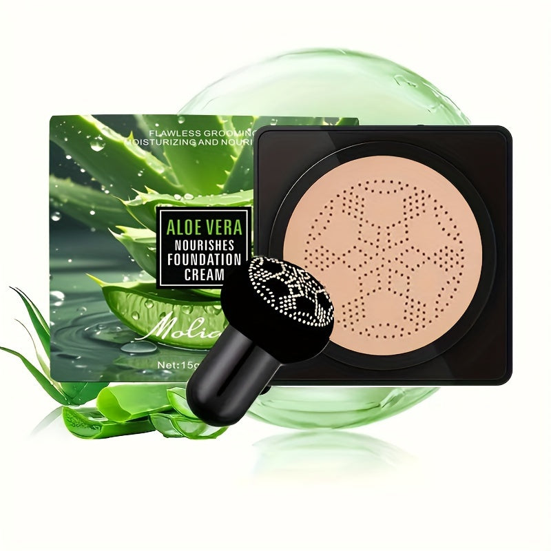 Women Hydrating Foundation Cream Oil-Control Waterproof Light Beige