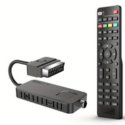 Mini DVB-T2 TV Stick with H.265 HEVC Decoding Scart Output Dolby Audio USB Multimedia PVR Recording