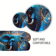 All-Season Elephant Fleece Blanket Cozy Throw for Living Room Bedroom