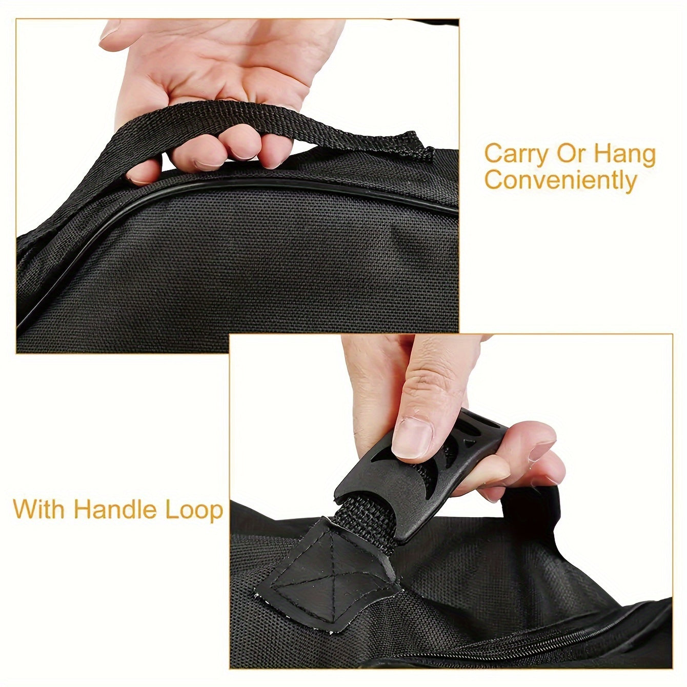 Estuche impermeable negro para guitarra eléctrica de 39 pulgadas con correas dobles para el hombro