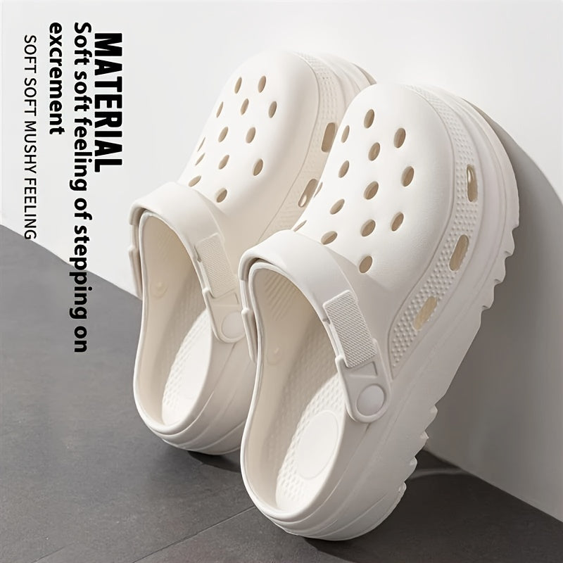 Women's EVA Platform Shoes Breathable Croc-Style Non-Slip Casual Footwear