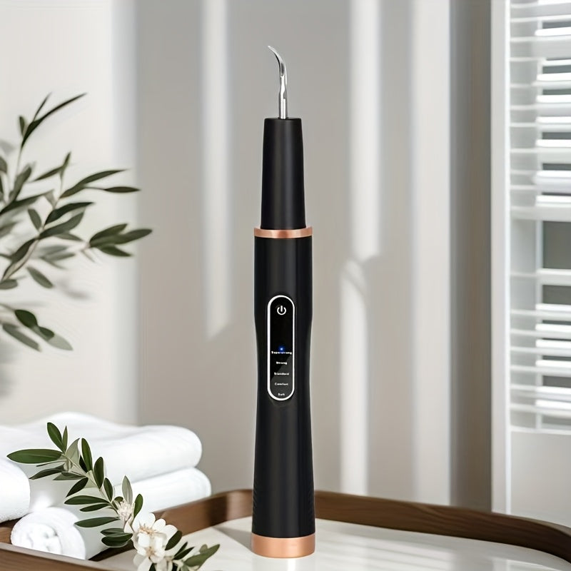 Kit de limpieza dental con luz, removedor de placa recargable por USB