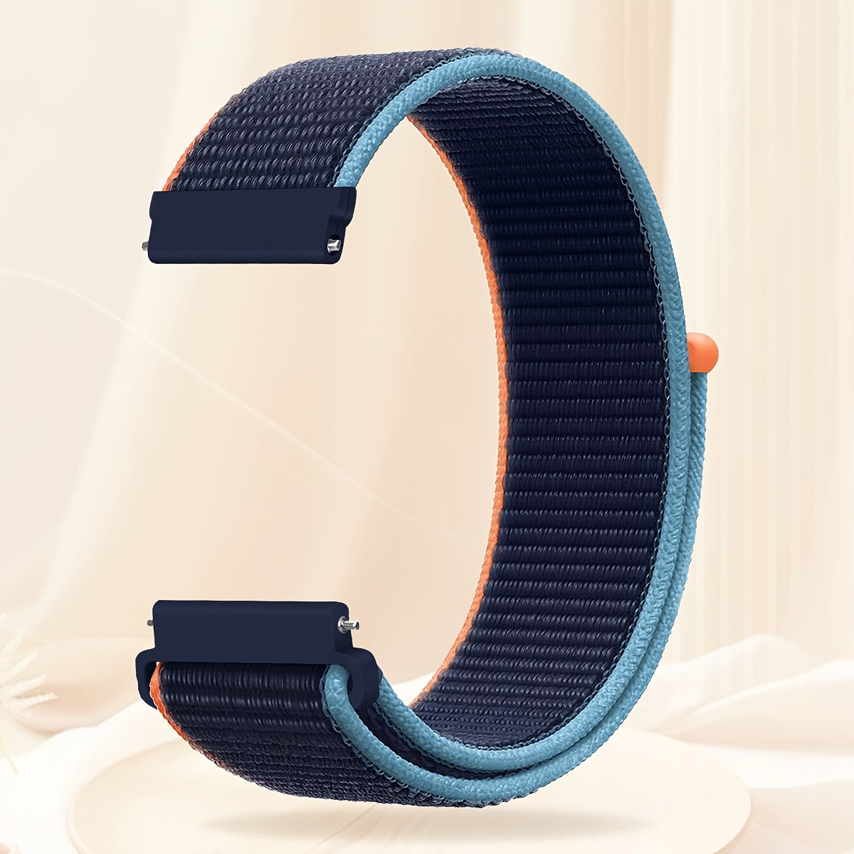 Nylon Watch Band Compatible with 20mm and 22mm Nylon Loop Straps