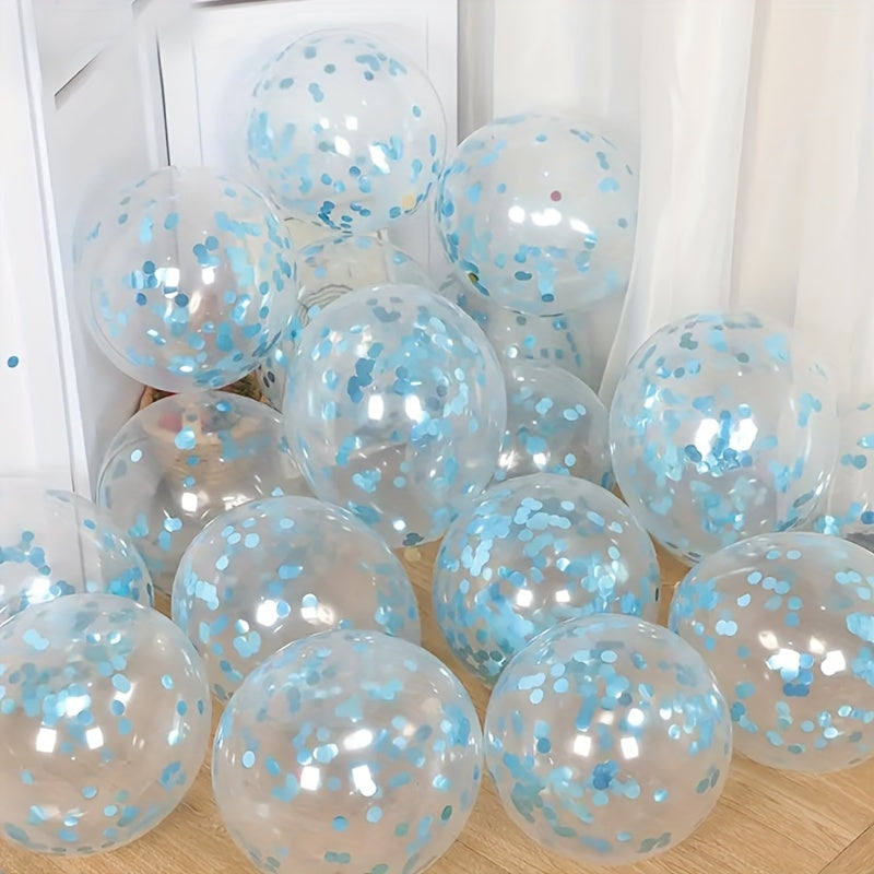 10 Colorful Glitter Party Balloons for Weddings and Celebrations