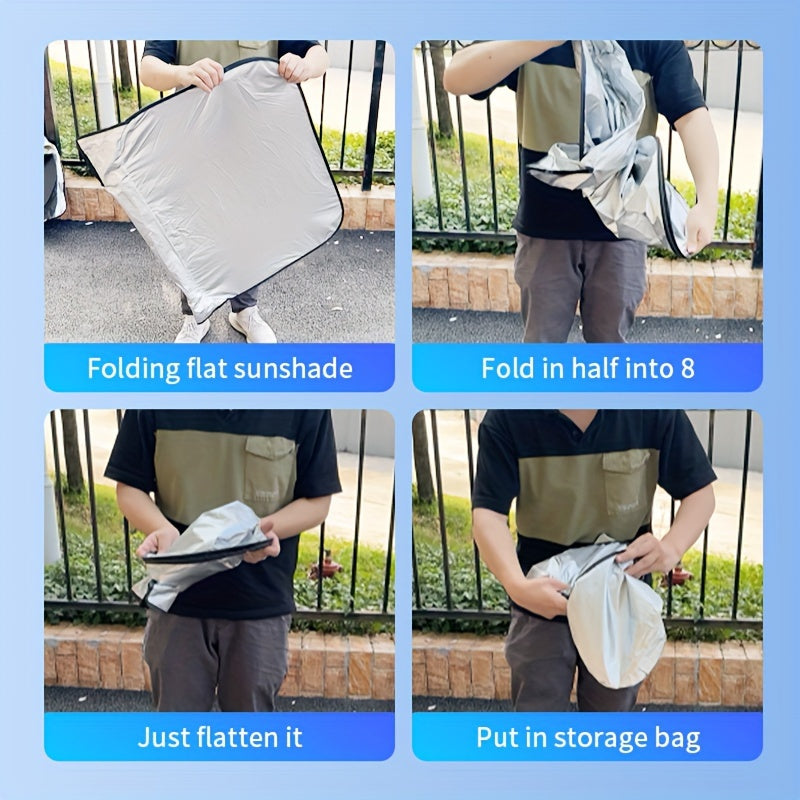 2024 Автомобильный солнцезащитный козырек переднего окна тепловой щит внутреннее покрытие лобового стекла универсальное