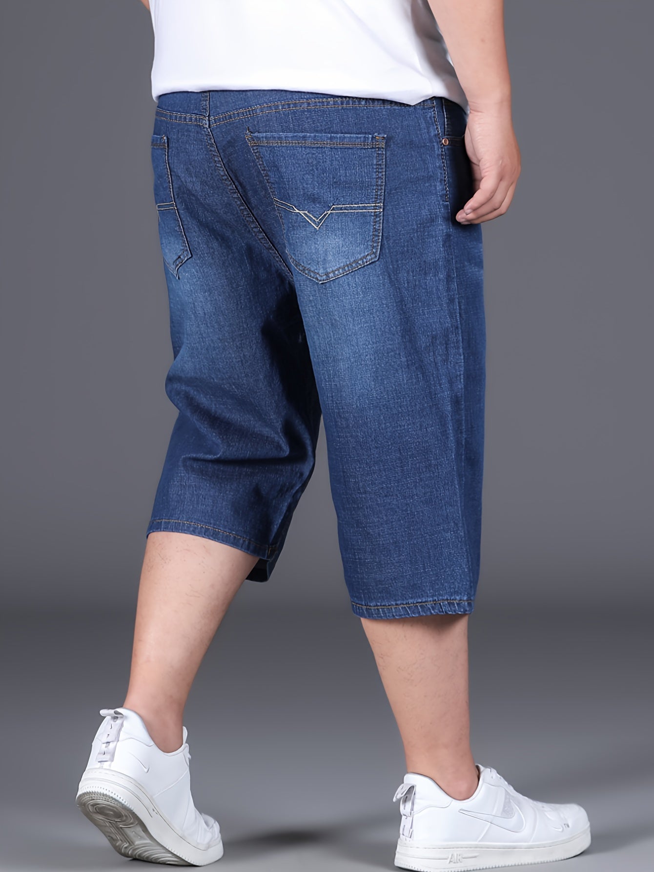 XL Denim Shorts for Big Men Breathable Casual Summer Sports Comfortable Fit