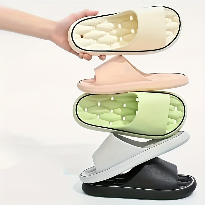 Unisex EVA Non-Slip Sandals Minimalist Stripe Comfortable All Seasons