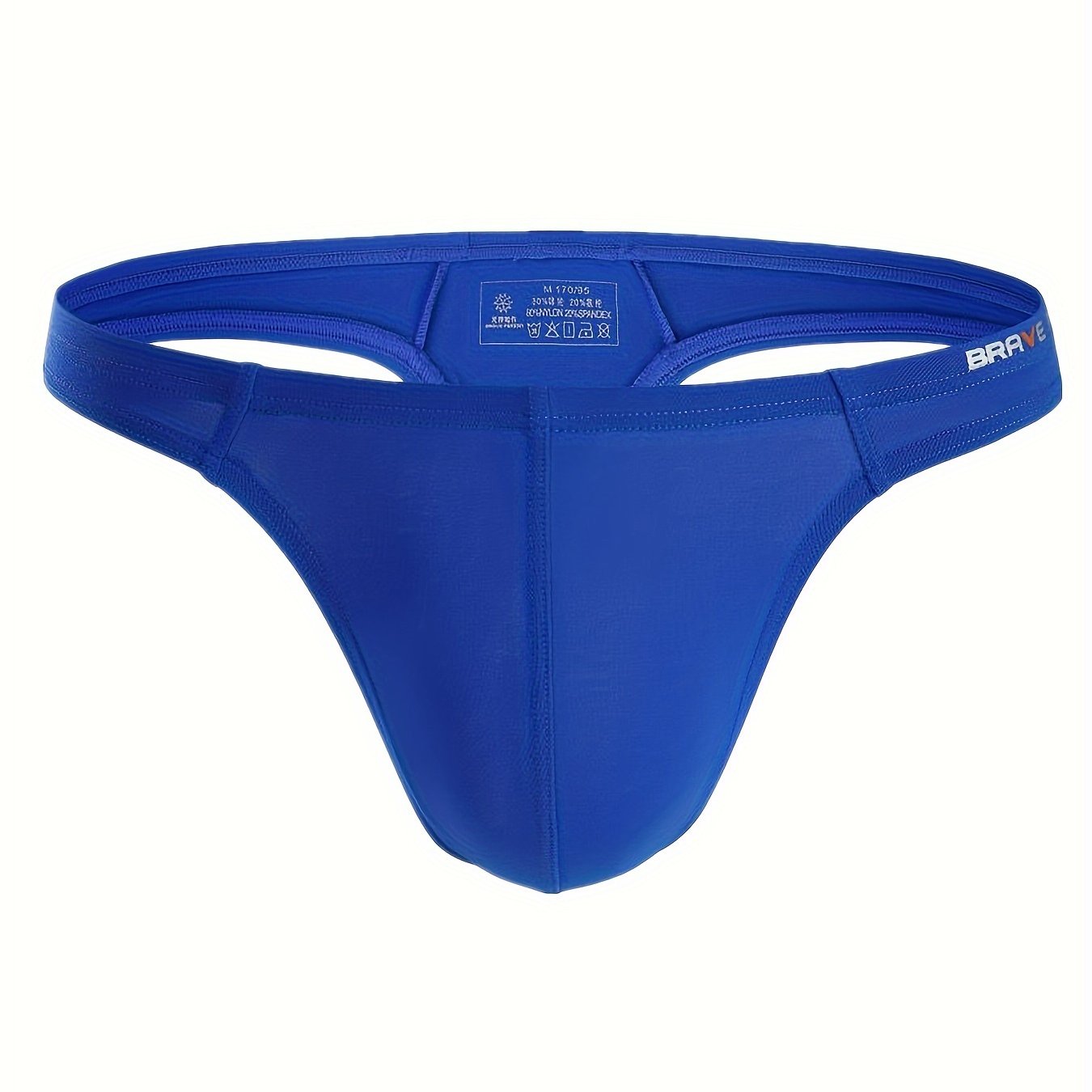 Men's Low-Waist Fitness T-Pants Stretch U-Shape Thongs