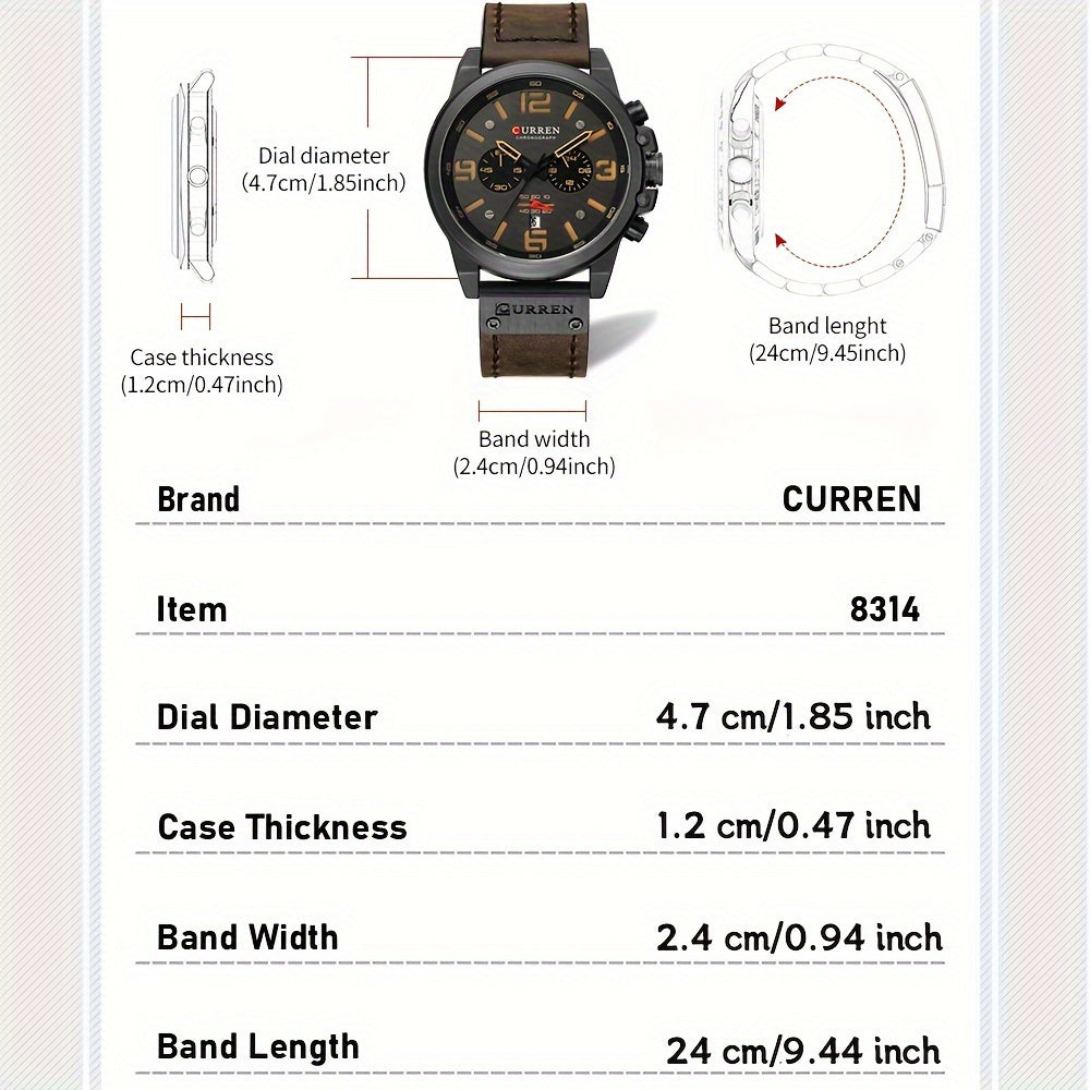 Men's Smartwatch Waterproof Fitness Tracker with Multifunctional Features