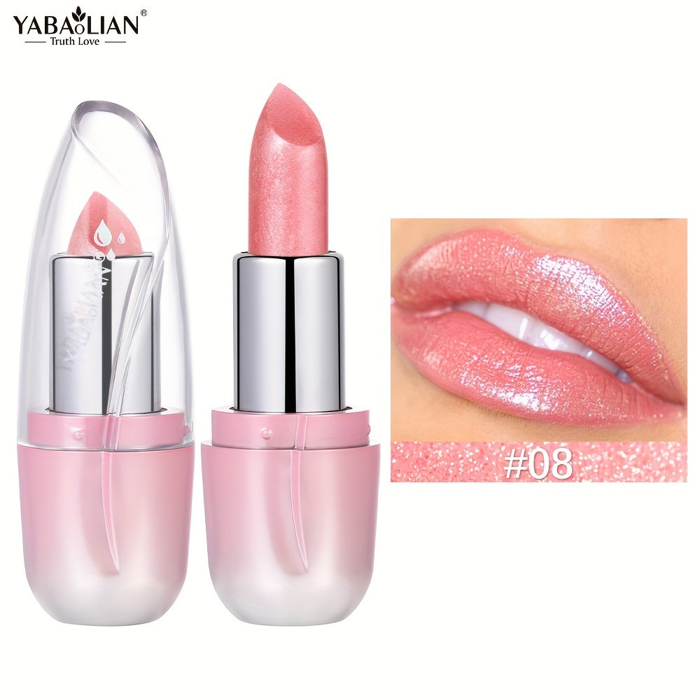 Women's Pearlescent Matte Lipstick Long Lasting Waterproof Pink Lipstick