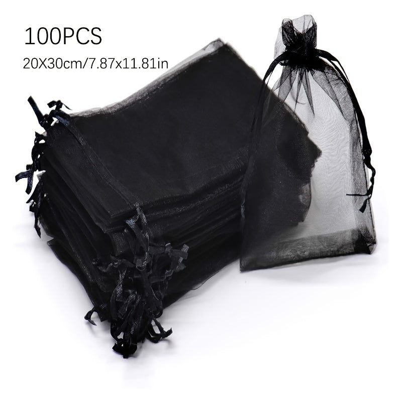 20x30cm Garden Netting Bags for Pest Control Protecting Fruits from Birds and Insects Pack of 50 or 100