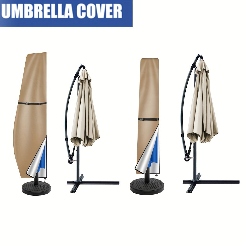 Durable Polyester Umbrella Cover Fits 228.6-396.24 cm Cantilever Offset Umbrellas Multiple Sizes and Colors