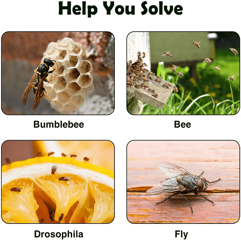 12-Pack Mosquito Trap Balls Non-Toxic Adhesive Fly Catcher Indoor Outdoor Use