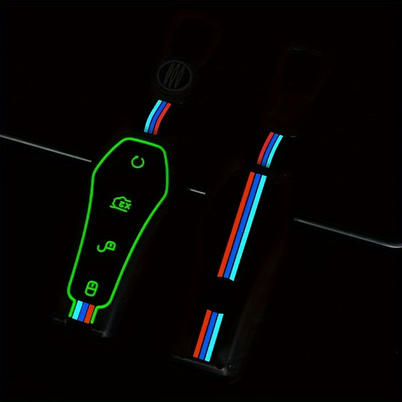 Car Key Cover Protector for All-Series, Durable Silicone, Universal Fit