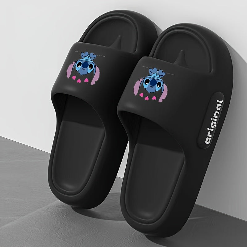 Women's EVA Slippers Soft Indoor Outdoor Cute Cartoon Print Thick Sole