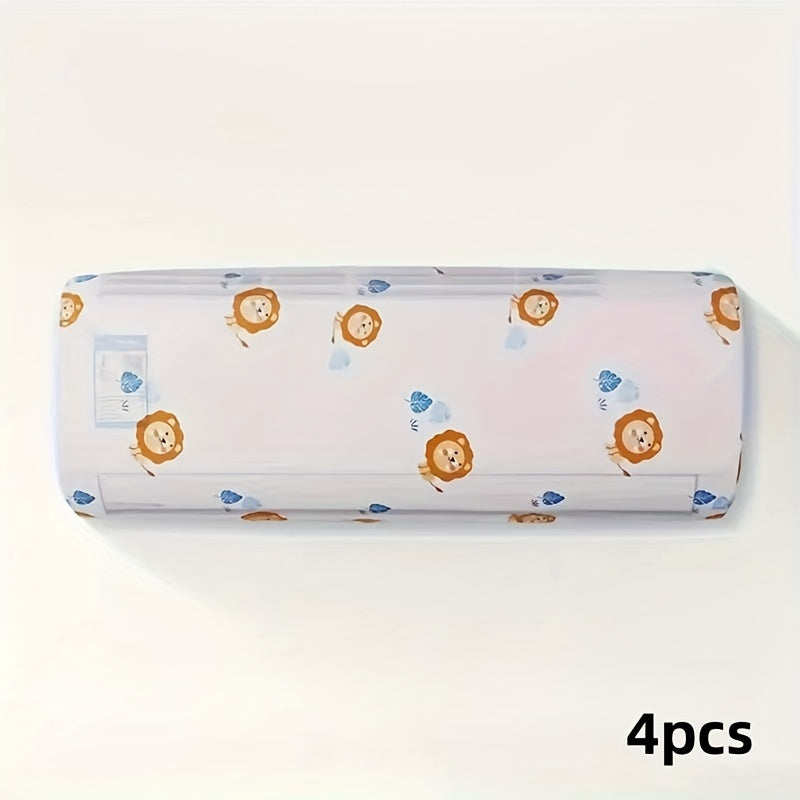 Kattalashtirilgan qopqoq bilan suyuqlikdan himoyalangan havo sovutgich uchun multfilm mavzusida chang o'tkazmaydigan qopqoq, elastik chekkalar bilan