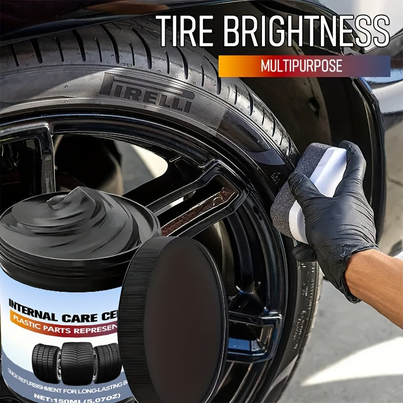 Car Interior Renewal Kit Crystal Plating Wax for Dashboard and Plastic