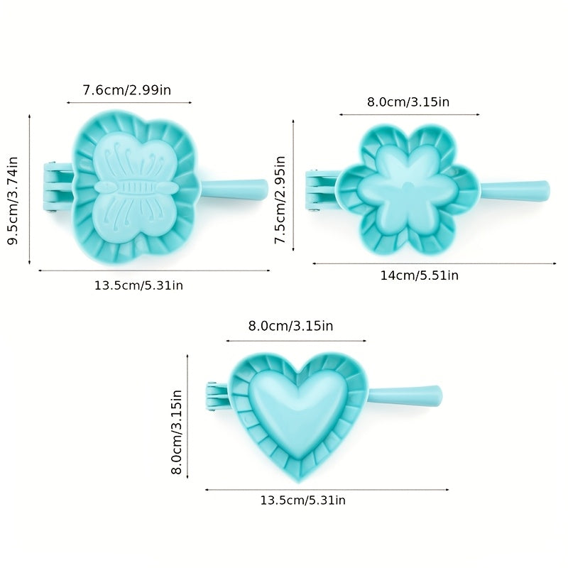 Butterfly Flower Shape Kitchen Dumpling Maker for Creative Cooking Ramadan Valentine's Day