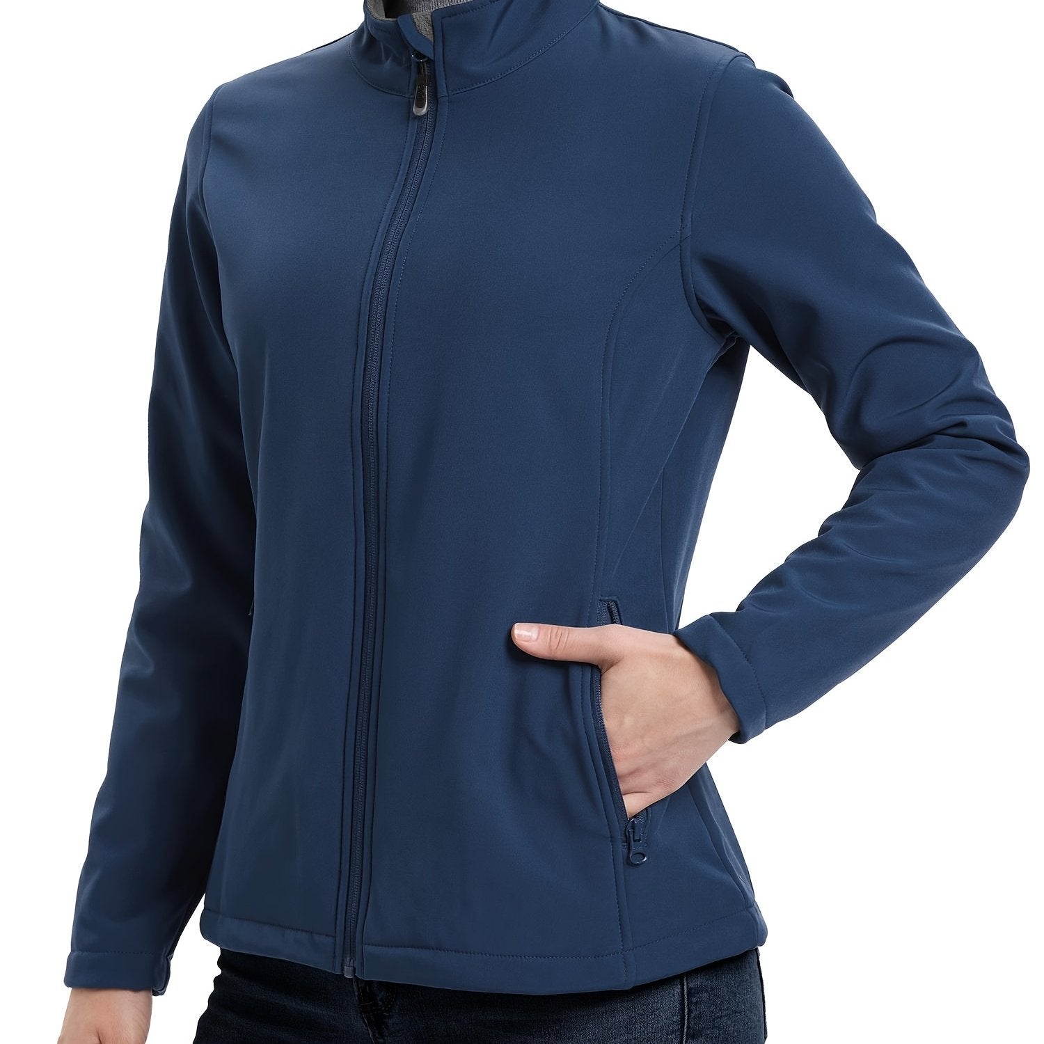 Women's Lightweight Windproof Soft Jacket Plus Size Lined Running Golf Hiking