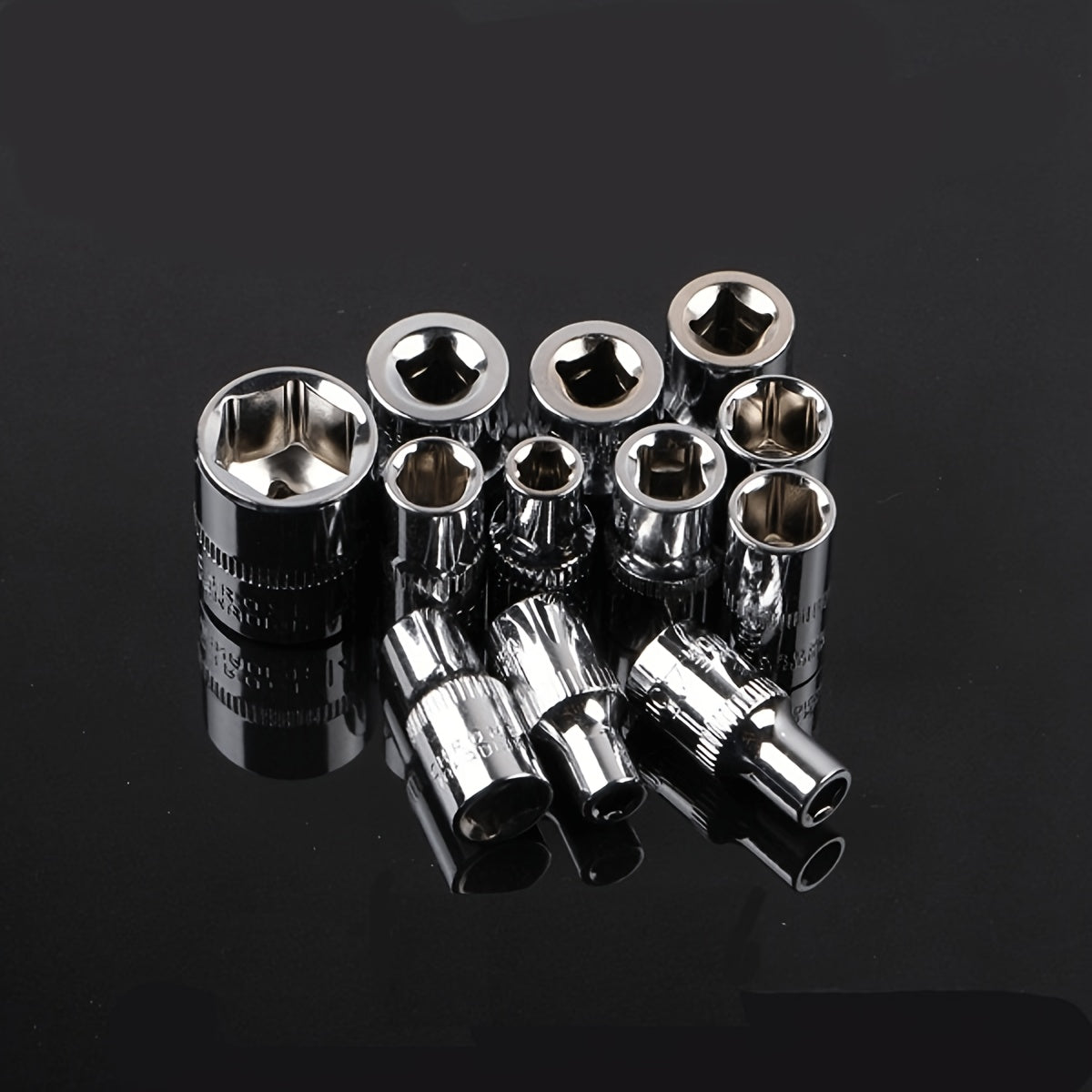 Universal Carbon Steel Wrench and Socket Set for Cars, Bikes, Boats