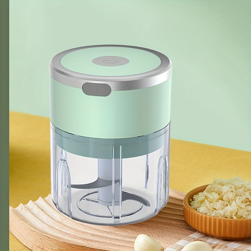 250ml Electric Food Chopper Portable Rechargeable for Purees and Fermented Foods