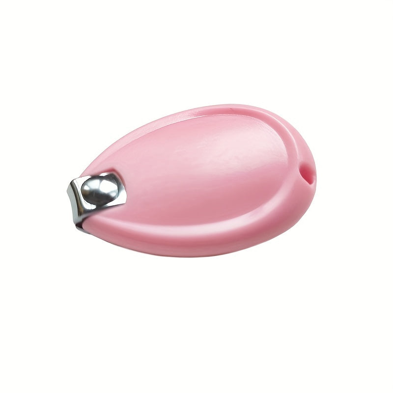 Безопасные и простые в использовании ножницы для ногтей из нержавеющей стали синего цвета для детей и молодежи.