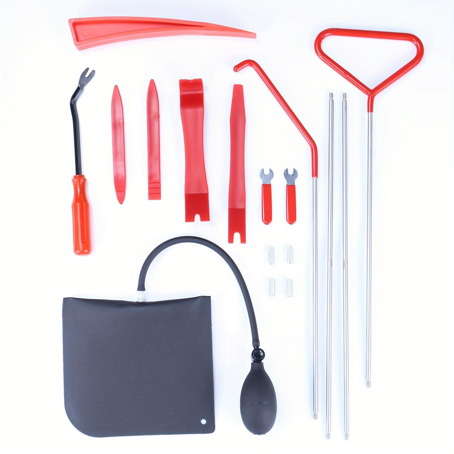 Kit de herramientas de bloqueo de bomba en cuña para coche universal con pinza de alcance largo