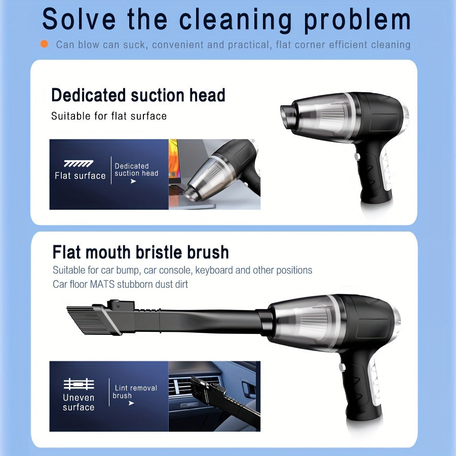 Mini Wireless Handheld Vacuum Cleaner for Furniture Car and Home Cleaning