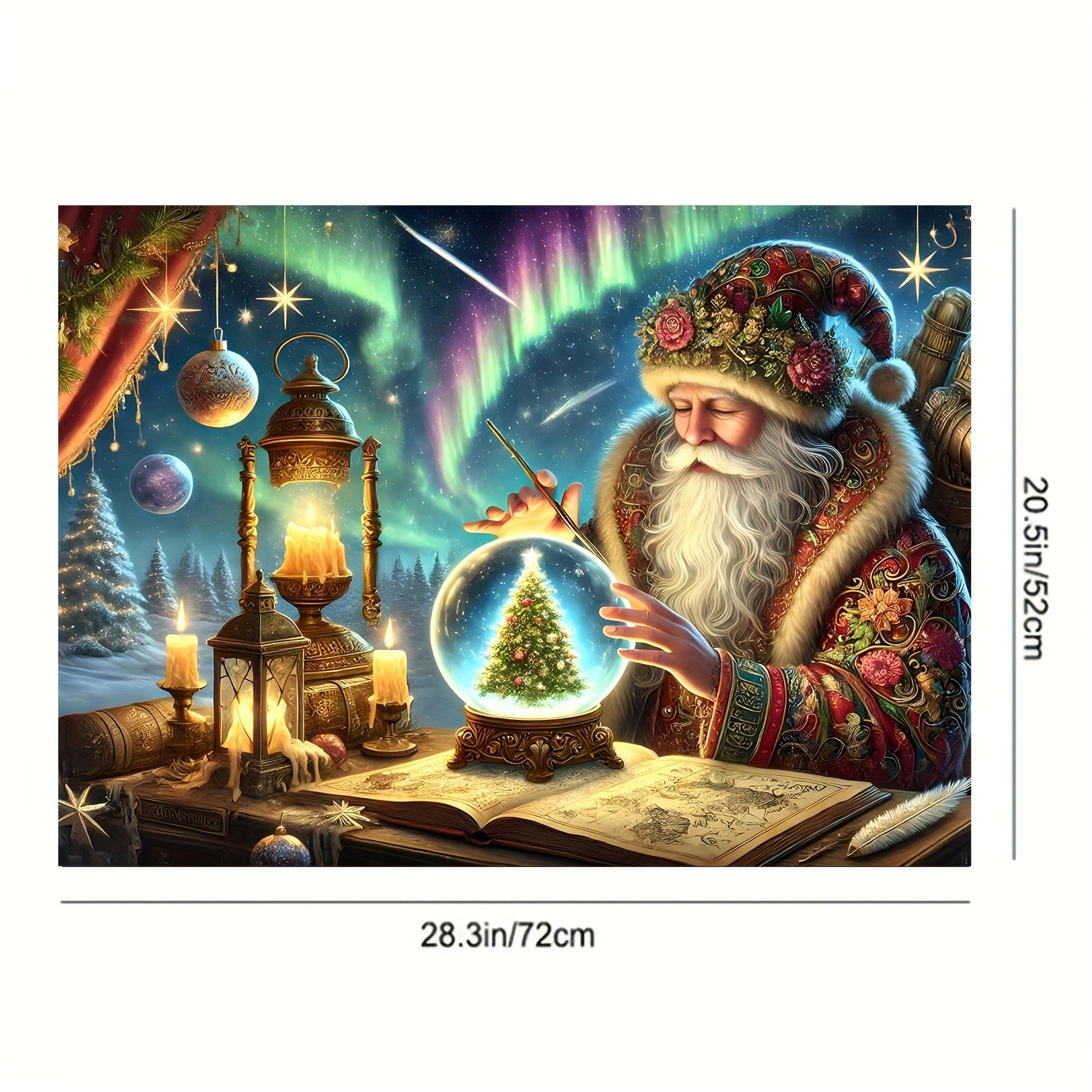 Christmas Themed Stove Top Protector Waterproof Anti-Slip Scratch-Resistant