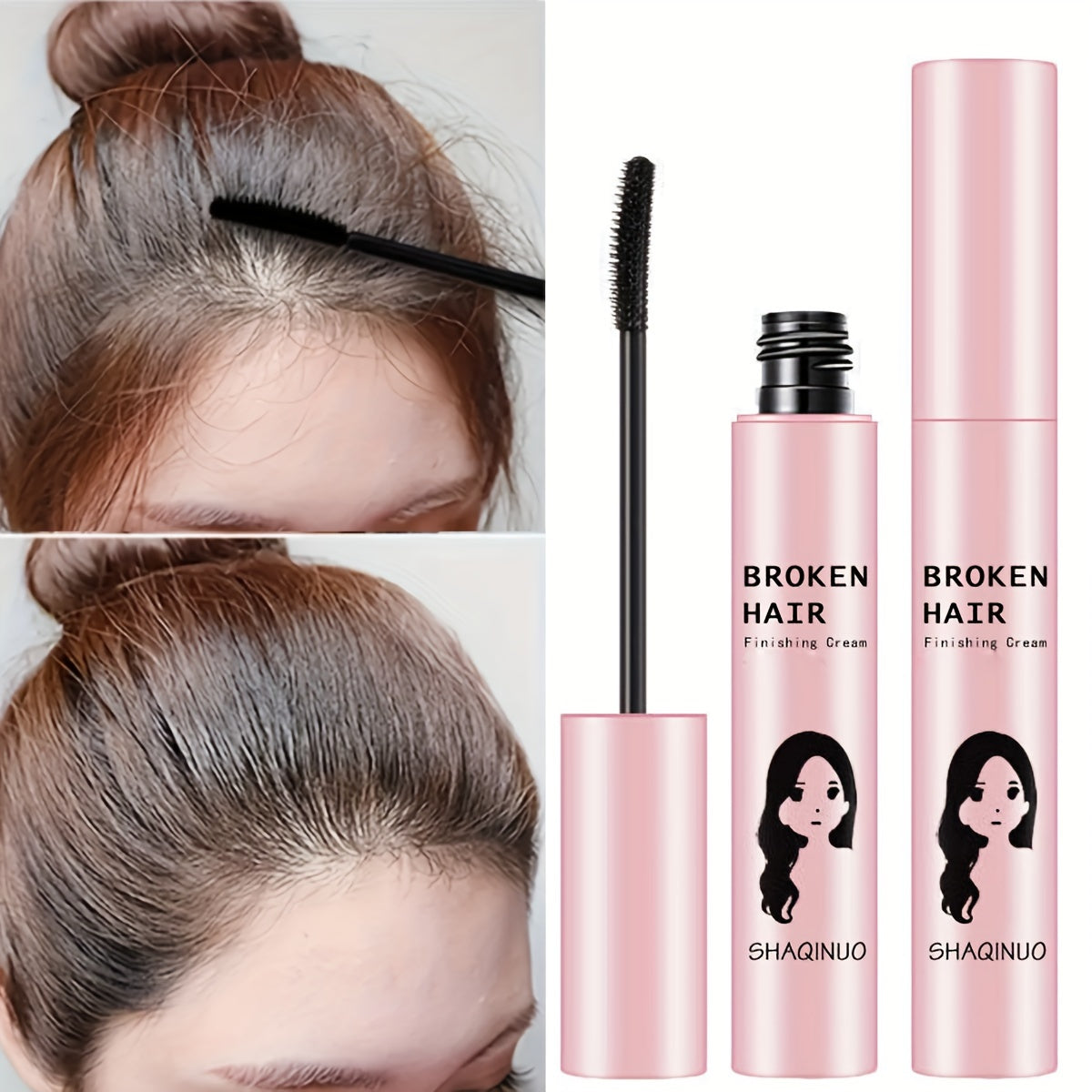 Women's Hair Tamer Styling Cream for Frizzy Hair Non-Greasy Long-Lasting