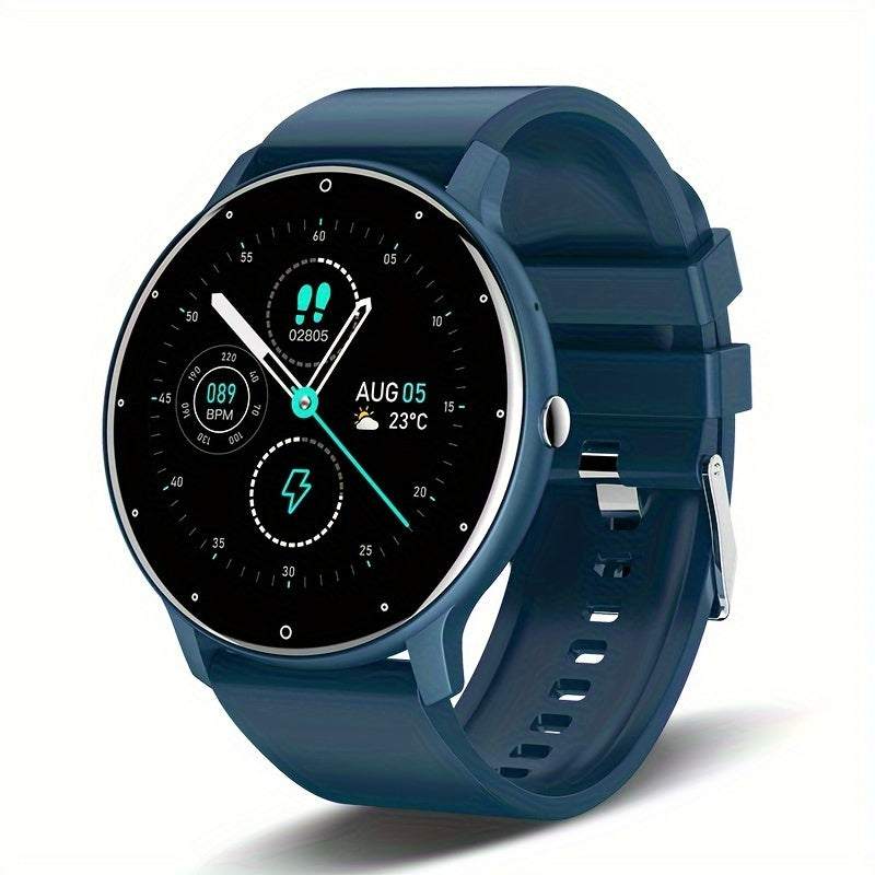 Men's Waterproof Smartwatch with Full Touch Screen for Android and iOS