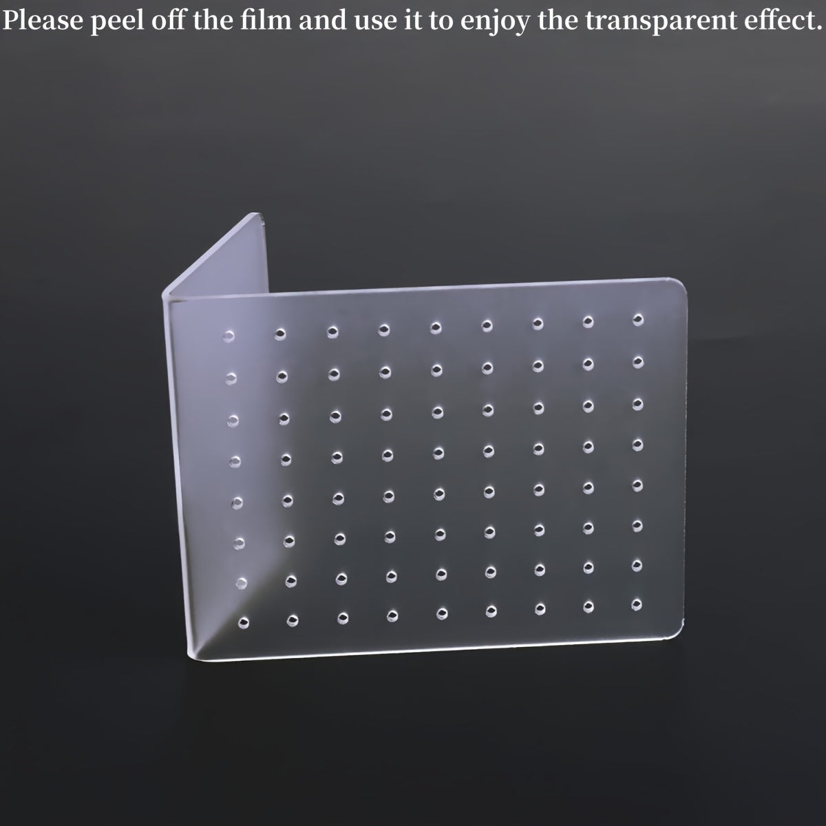 Organizador de pendientes de acrílico con 72 agujeros, caja compacta de almacenamiento de joyas