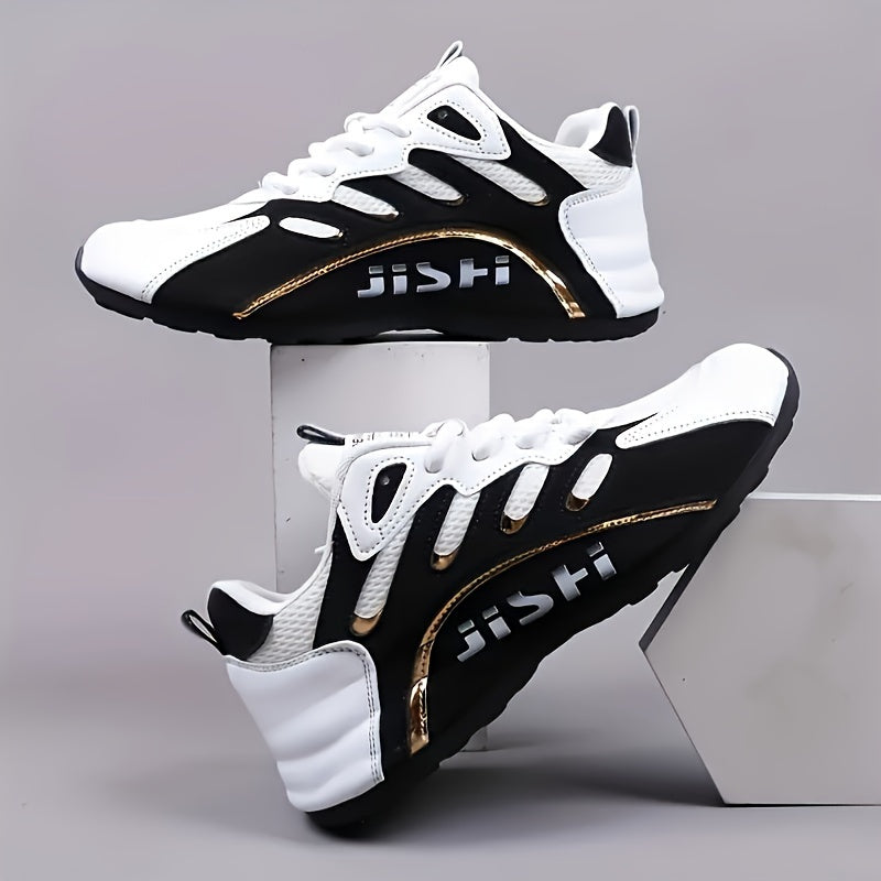 Men's High-Top Outdoor Sneakers Fabric Rubber Casual Hiking Street Shoes