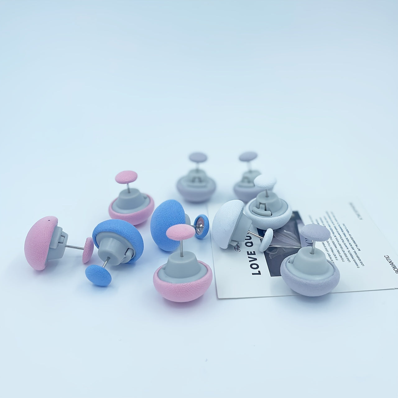 4/8/12 dona Koʻk Nonslip Yotoq toʻshak kliplar, qayta ishlatiladigan, ajraladigan xavfsizlik tutqichlari