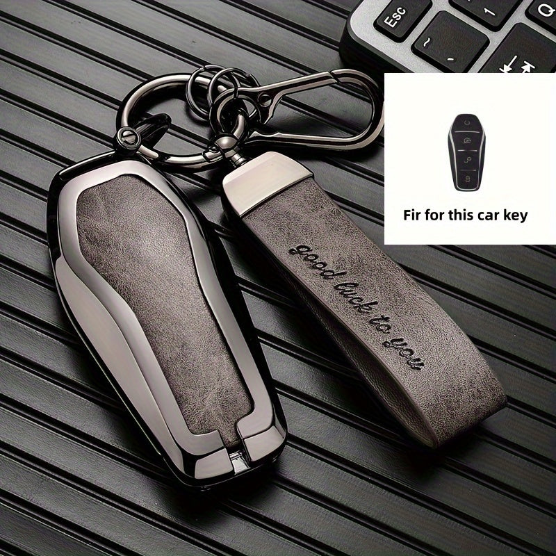 Car Key Cover Zinc Alloy Protective Case for Various Car Models Durable Key Holder