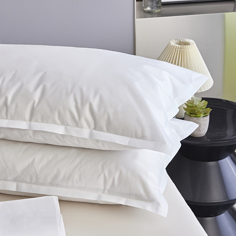 Bir martalik oq sayohat yostiq qoplami juftligi, to'qilmagan nafas oladigan, steril, mehmonxona, salon