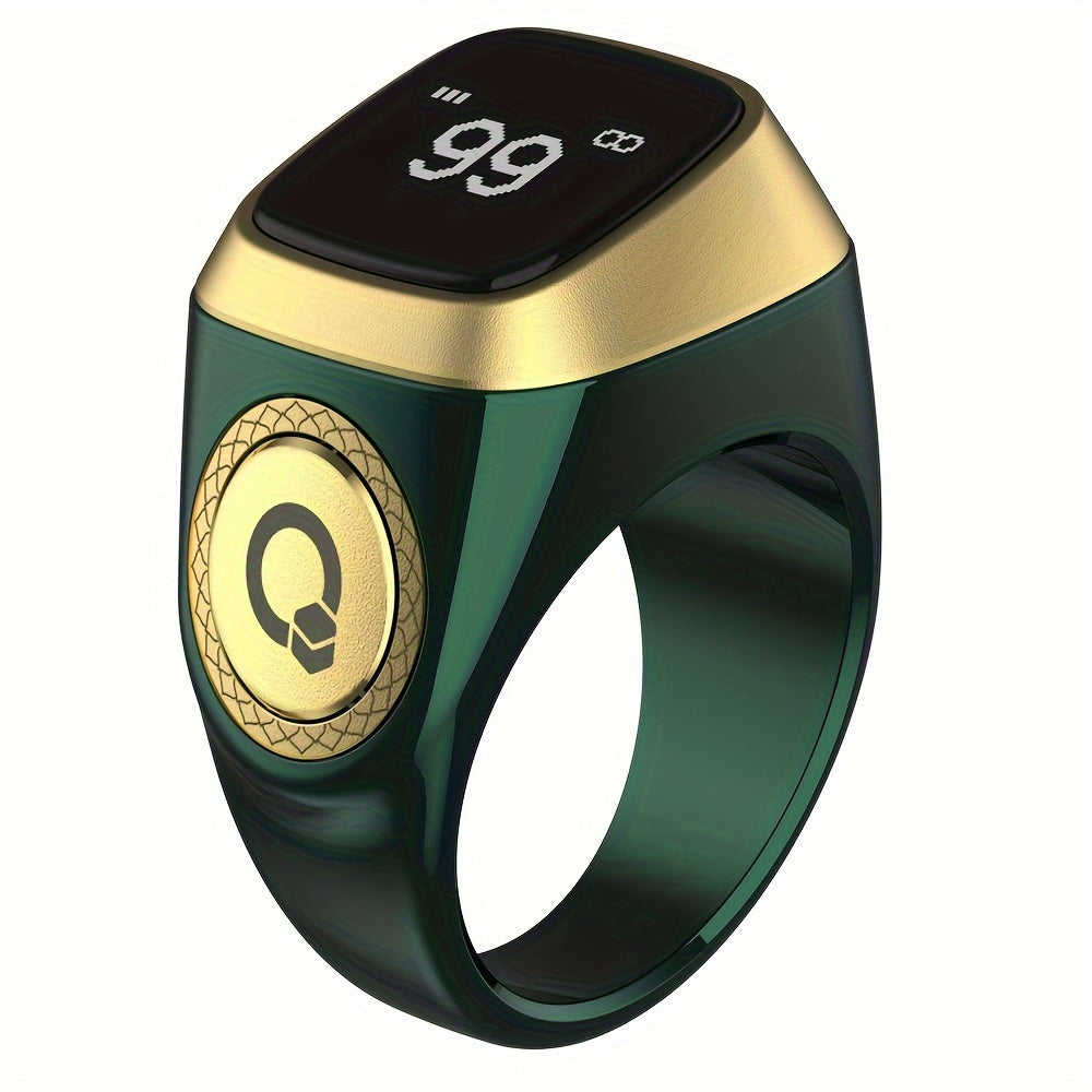 Prayer Smart Ring with Prayer Time Reminders and Direction Indicator