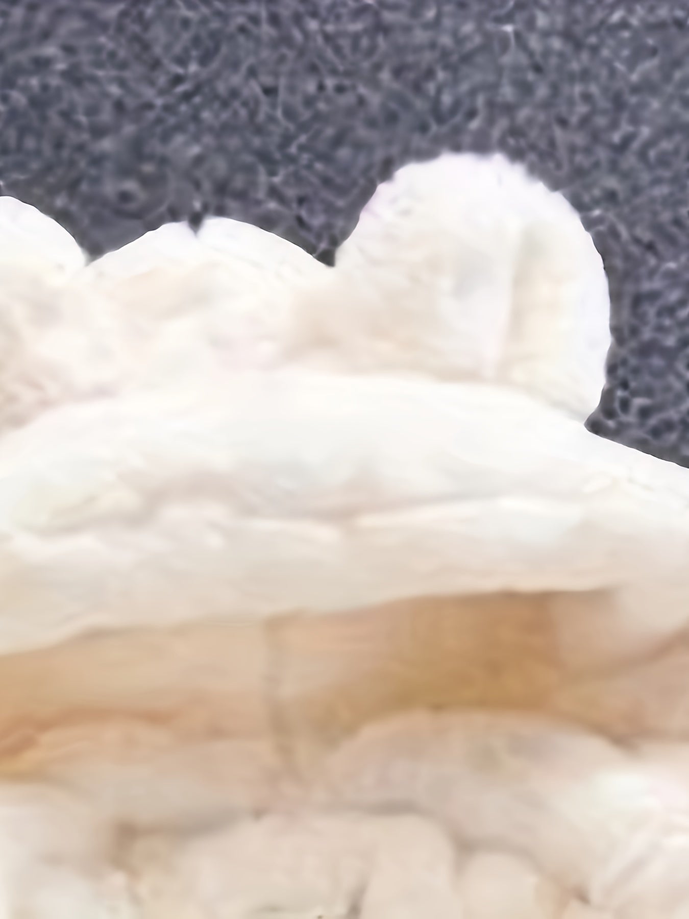 Qizlar uchun ayiq quloqli, yumshoq polyester aralashmasidan tayyorlangan, mashinada yuviladigan kapüşonli jaket