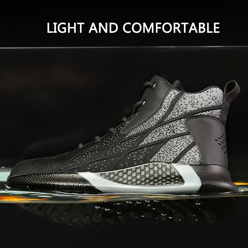 Women’s Steel Toe Safety Work Shoes Lightweight Breathable Construction Sneakers