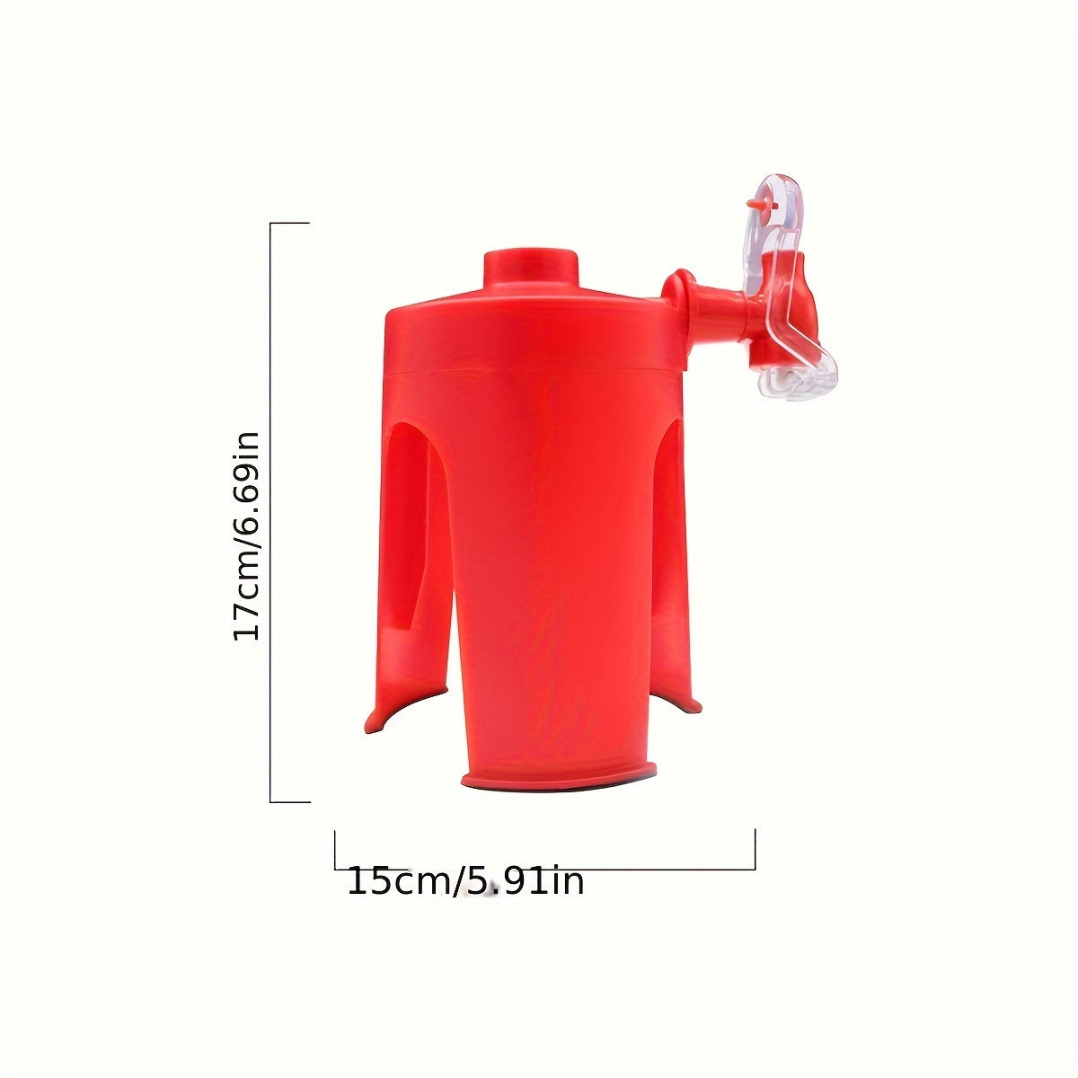 Plastic Manual Bottle Inverter for Mess-Free Pouring from Soda and Water Bottles