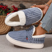 Women's Plush-Lined Winter Slippers Soft Warm Breathable Non-Slip Indoor Comfort