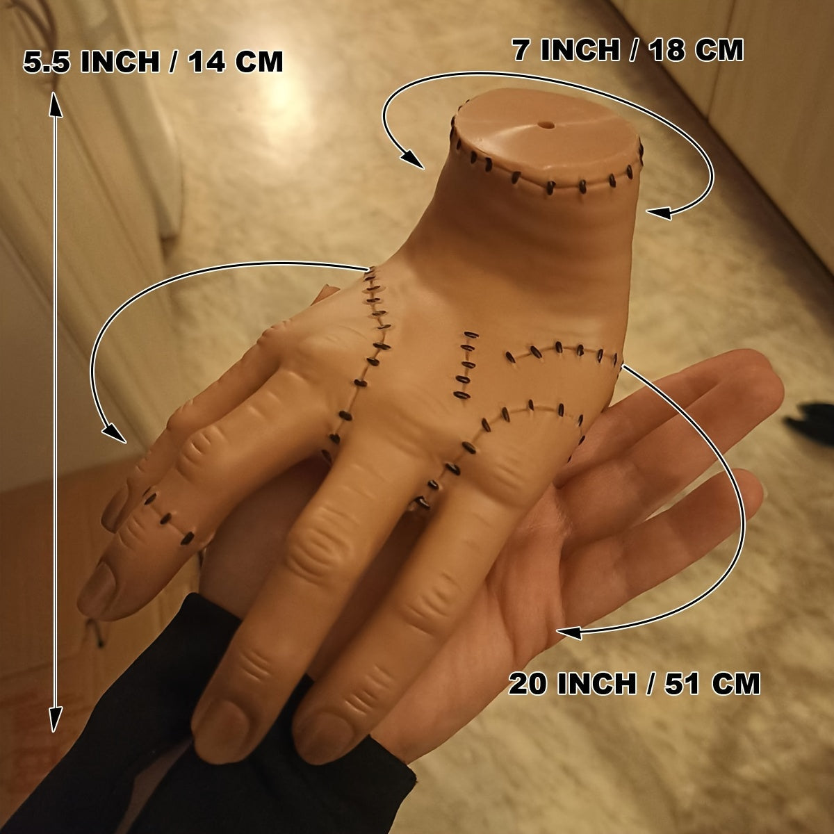 Fake Hand Prop for Halloween and Easter Decorations, Cosplay Accessory