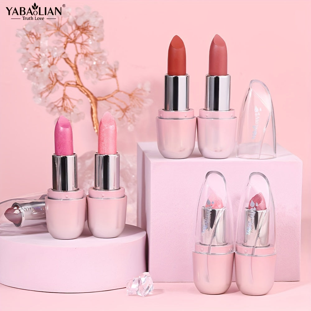 Women's Pearlescent Matte Lipstick Long Lasting Waterproof Pink Lipstick
